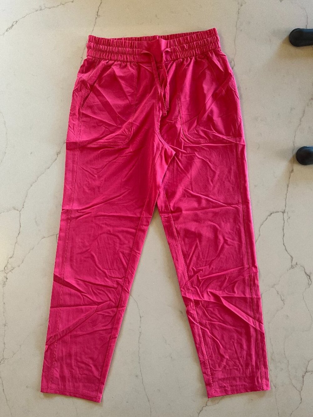 CRZ Hot Pink High Waist Ankle Pants Size Small
